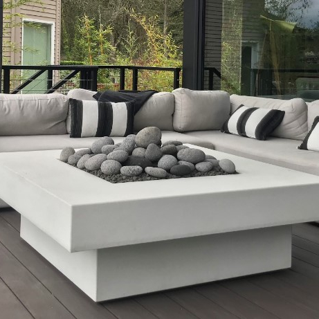 Outdoor Furniture With Fire Pit Table - 屋外ソファセット焚き火台テーブルカスタムメイド屋外家具パティオ焚き火台プール焚き火鉢/焚き火台