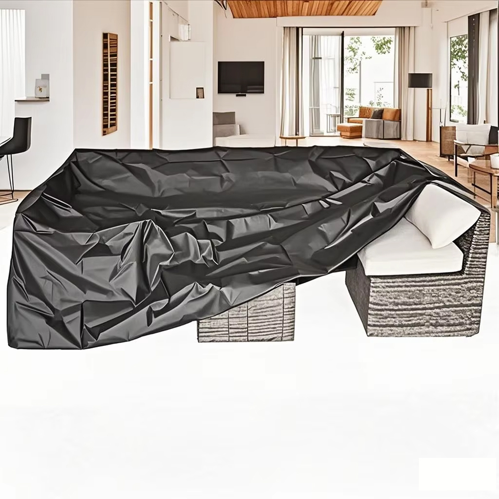 Outdoor Furniture Table - 屋外パティオガーデン家具防水カバー、雨雪用テーブルカバー、ソファテーブル防塵カバー、多くのサイズに適しています