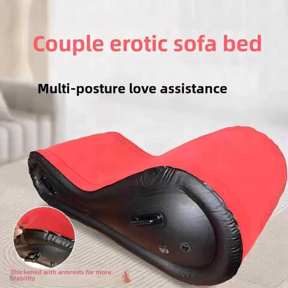 赤いセックス用インフレータブルソファベッド耐荷重EP PVC - Outdoor Furniture Epping のレビューと価格