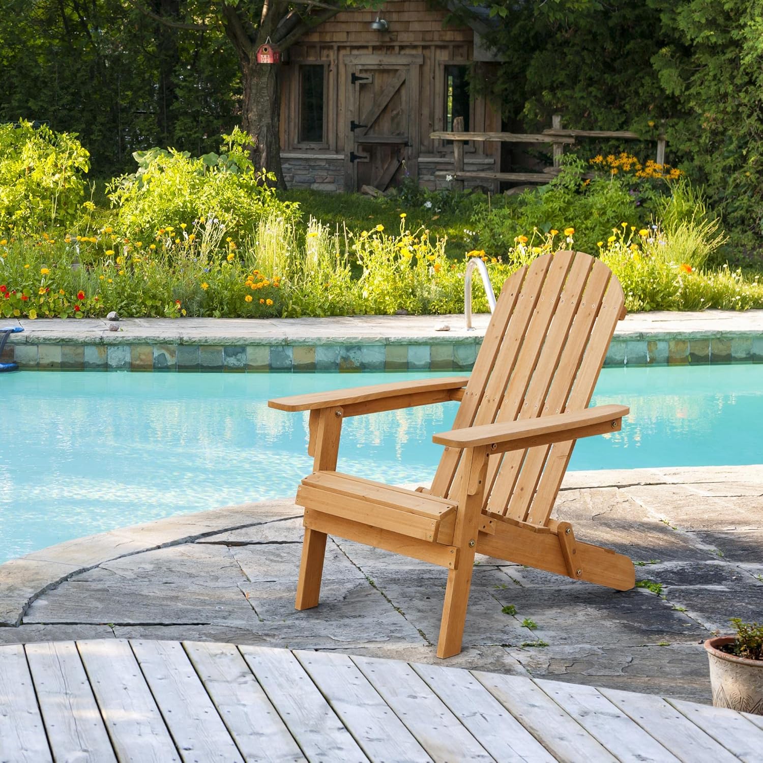 折りたたみ式アディロンダックチェア 2脚セット 屋外用、30 - Outdoor Furniture Lounge Set のレビューと価格