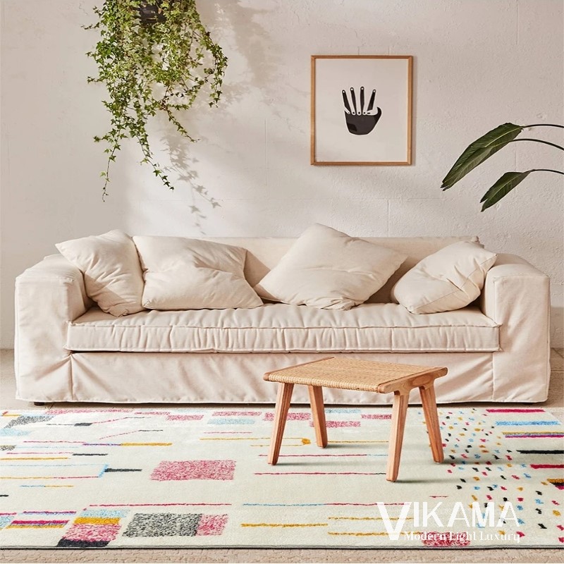 Vikama-大きな豪華なフロアマット,リビングルーム,ベッ - Outdoor Daybed Furniture のレビューと価格