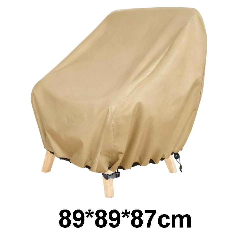 防水パティオチェアカバー 屋外ラウンジ用 深型シングル芝生チ - Outdoor Furniture Covers のレビューと価格