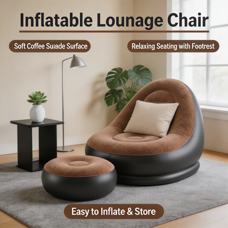 レイジーソファ エアーソファ 折りたたみ式リクライニングチェ - Outdoor Furniture Lounge Set のレビューと価格