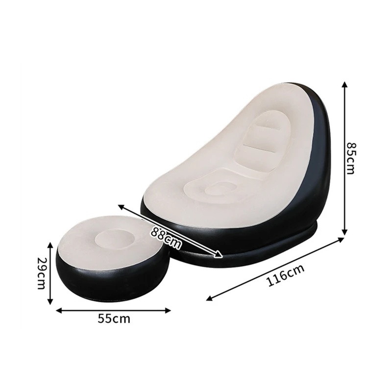 レイジーソファ エアーソファ 折りたたみ式リクライニングチェ - Outdoor Furniture Lounge Set のレビューと価格