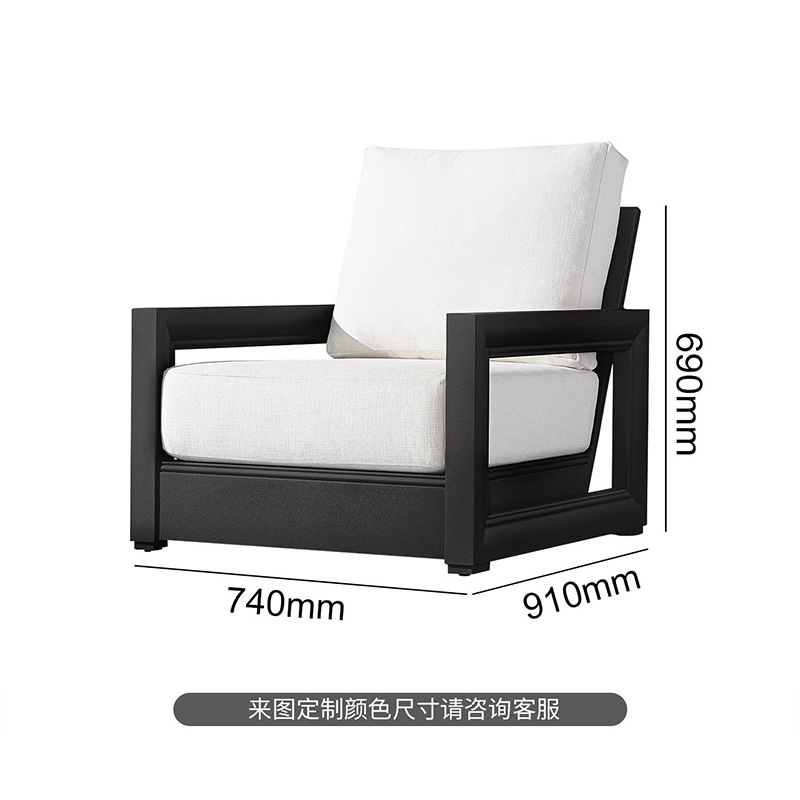 ソファセット 北欧風 カスタム アウトドアソファ 中庭 アル - Outdoor Furniture Europe のレビューと価格