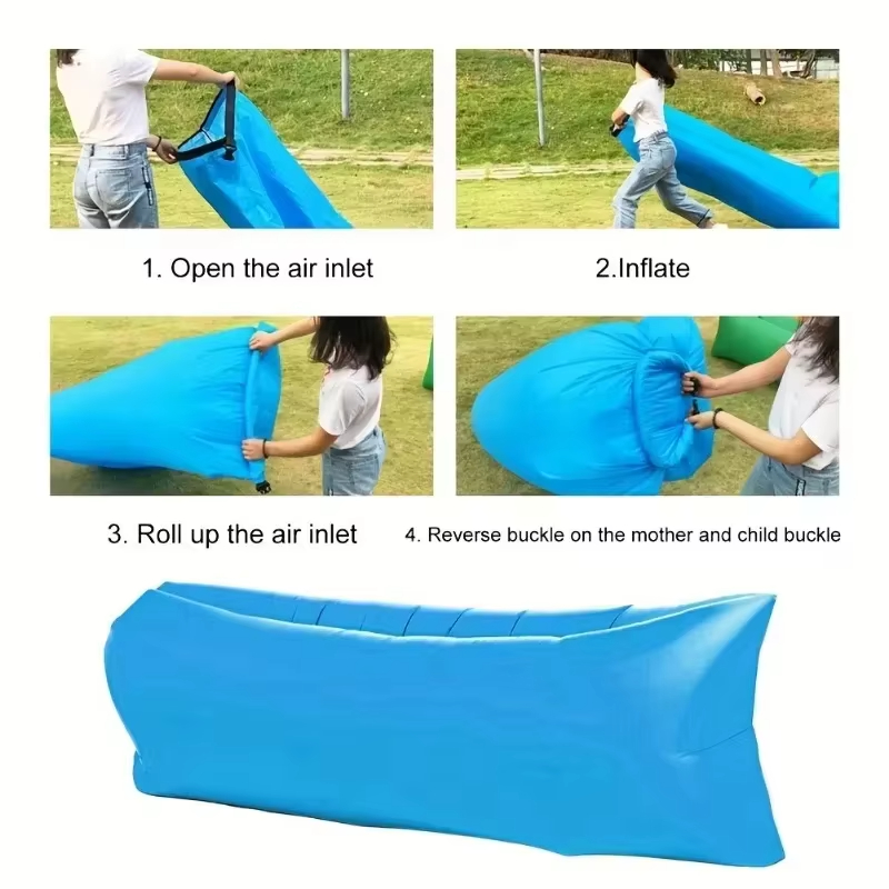 ポータブル折りたたみ式キャンプ用インフレータブルソファ、ポー - Outdoor Furniture Lounge Set のレビューと価格