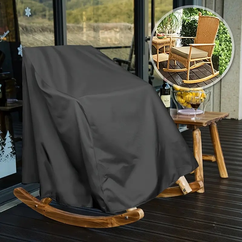 頑丈なオックスフォード生地の屋外ロッキングチェアカバー -  - Outdoor Furniture Covers のレビューと価格