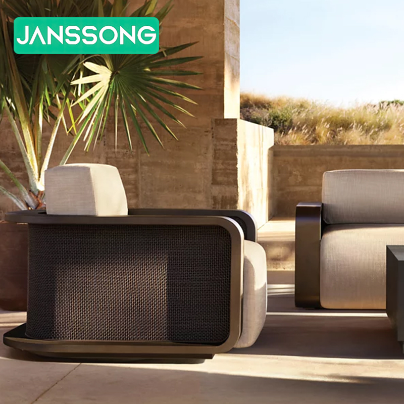 パティオラウンジチェアリゾート屋外家具セットヴィラサンラウン - Outdoor Furniture Lounge Set のレビューと価格