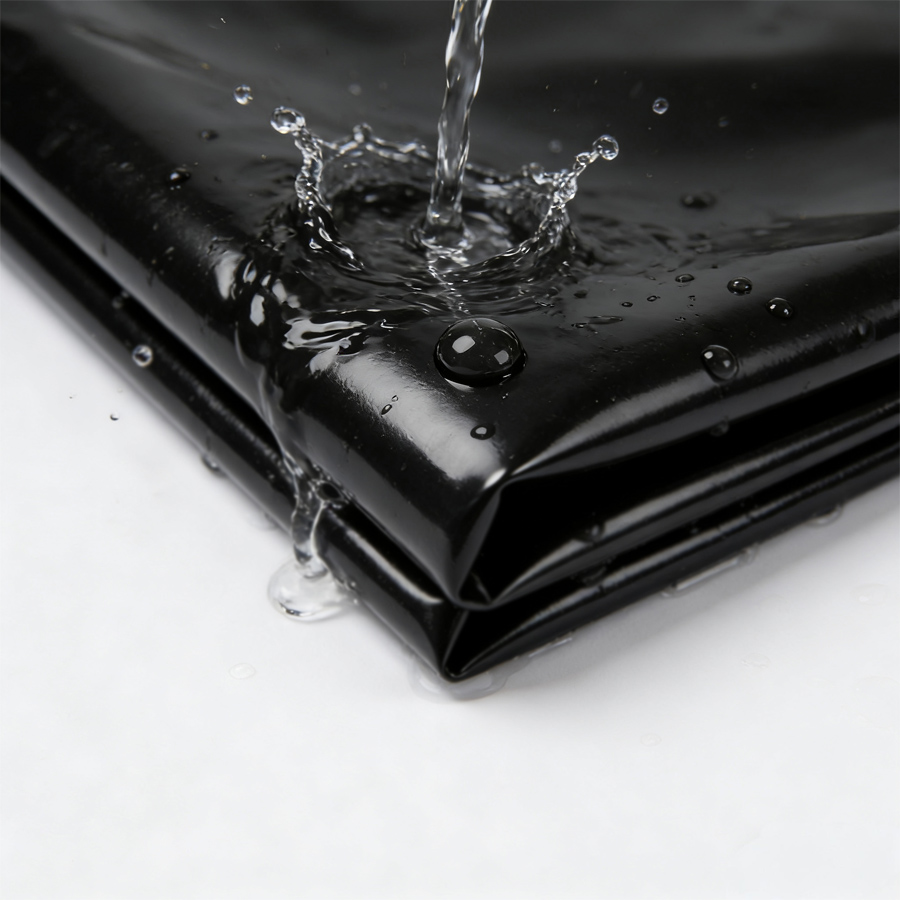 耐久性のある純黒のPVC防水防塵チェアカバー、中庭での屋外家 - Outdoor Furniture Covers のレビューと価格