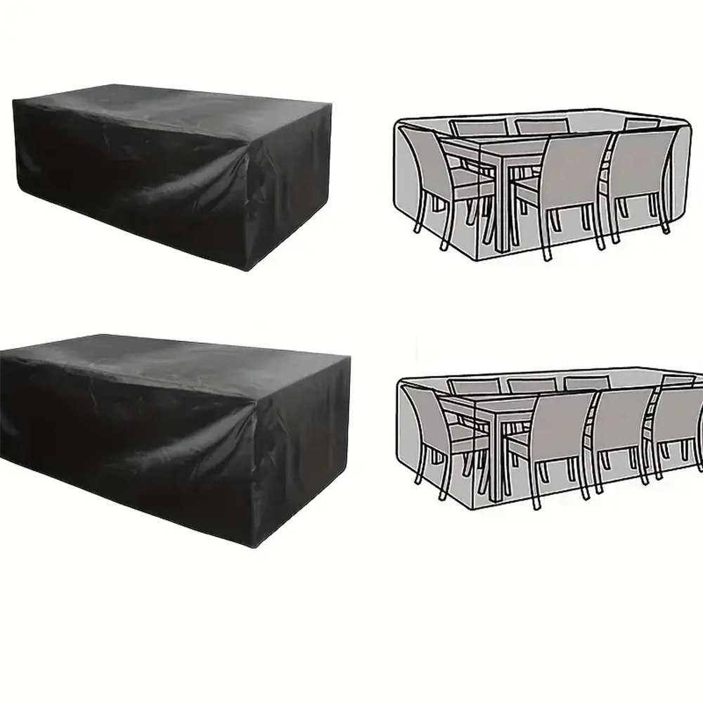 屋外パティオガーデン家具防水カバー、雨雪用テーブルカバー、ソ - Outdoor Furniture Table のレビューと価格