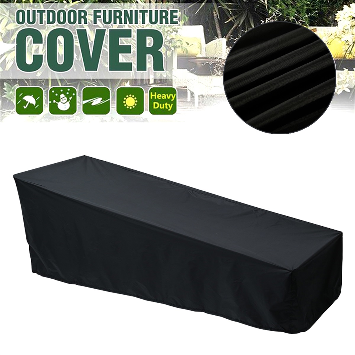 屋外ガーデンサンベッドカバーサンラウンジャーカバーパティオ屋 - Outdoor Furniture Lounge Set のレビューと価格