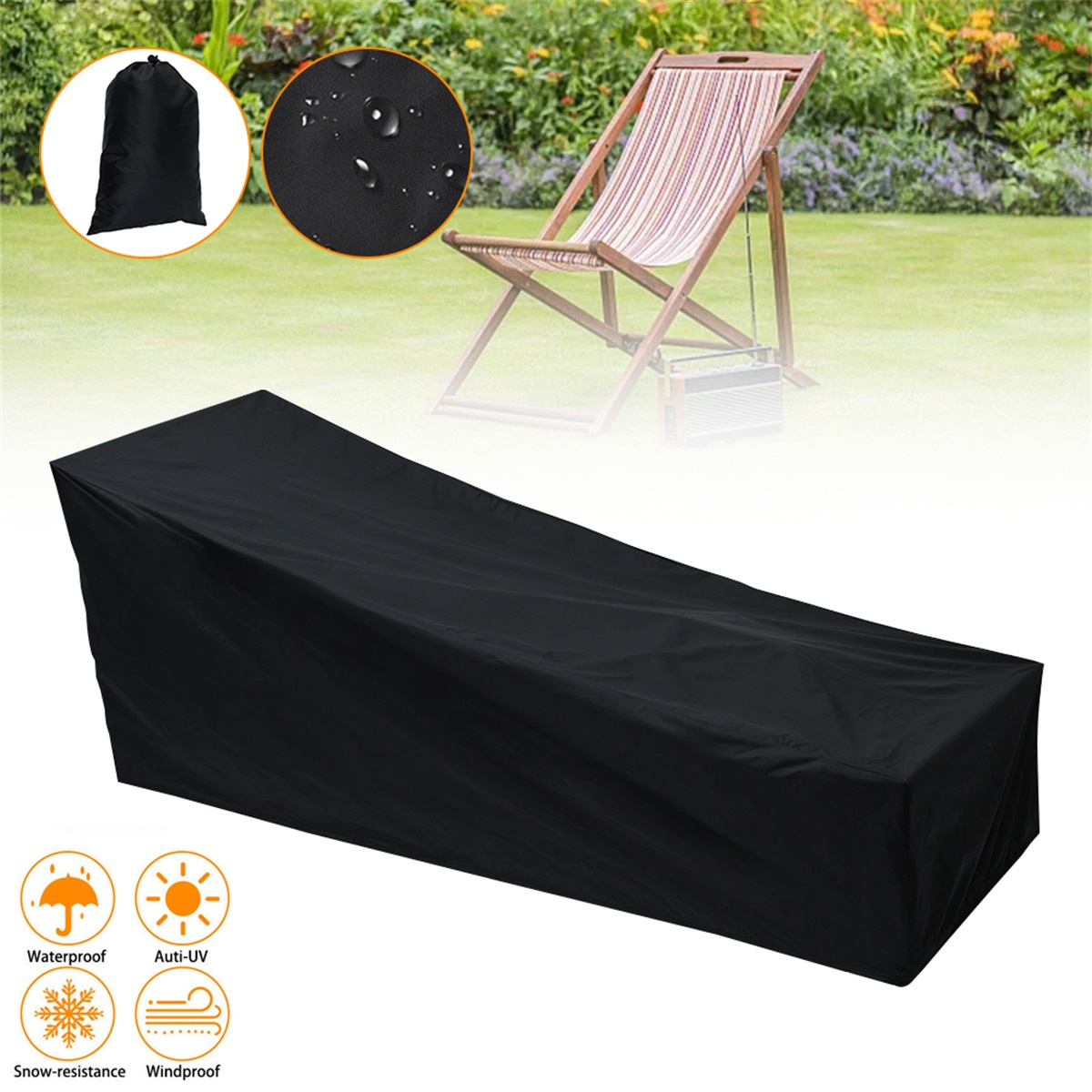 屋外ガーデンサンベッドカバーサンラウンジャーカバーパティオ屋 - Outdoor Furniture Lounge Set のレビューと価格