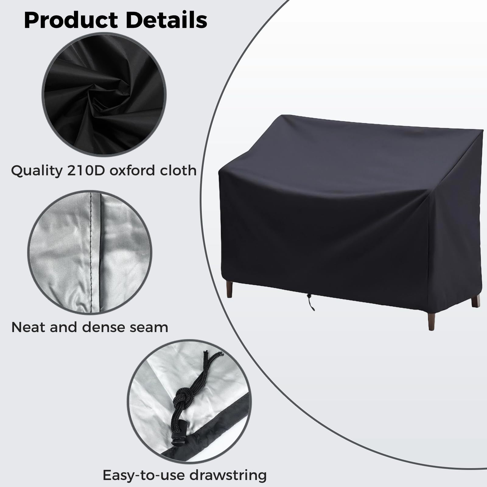 積み重ね椅子ダストカバー収納袋屋外ガーデン家具プロテクター高 - Outdoor Furniture Covers のレビューと価格