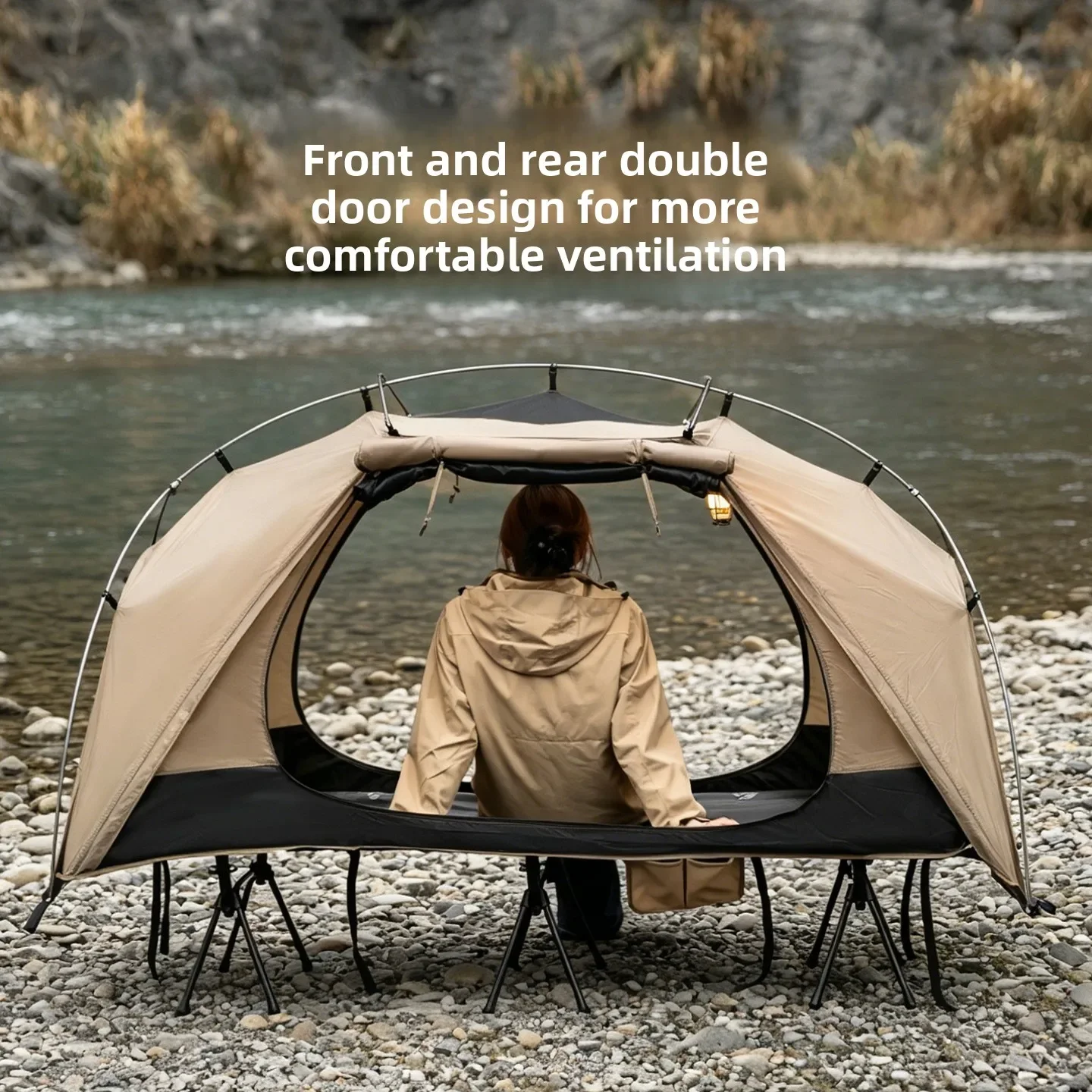 Mountainhiker 屋外キャンプベッドテント シャド - Outdoor Daybed Furniture のレビューと価格