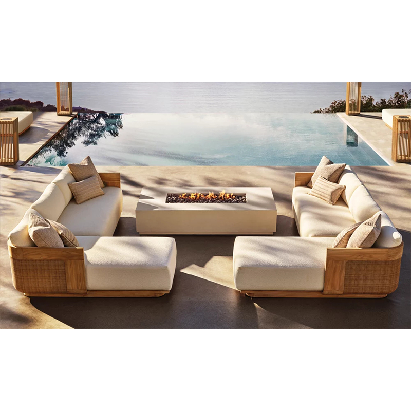 高級ガーデン家具デザイン ラウンジパティオ モジュール式セッ - Outdoor Furniture Lounge Set のレビューと価格